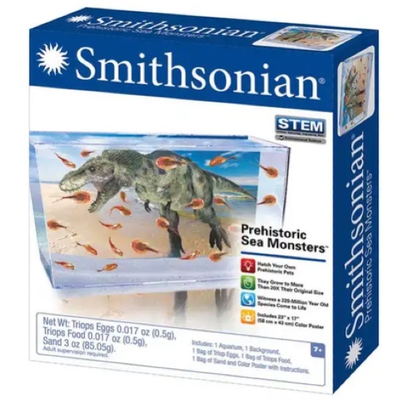 Smithsonian | Toys | Nib Smithsonian Prehistoric Sea Monster Triops Eggs  Aquarium Box Set Science | Poshmark